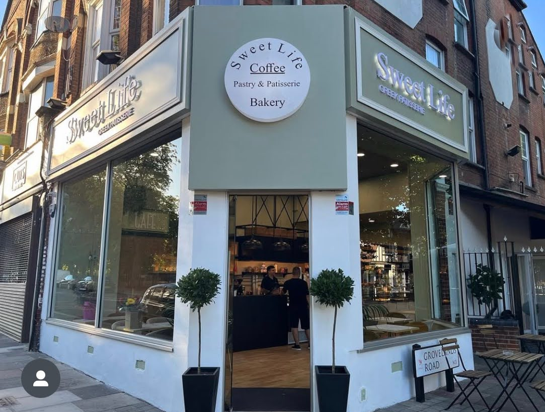 Sweet Life Greek Patisserie shop front
